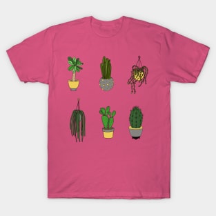 Cute Succulents in a Pot T-Shirt